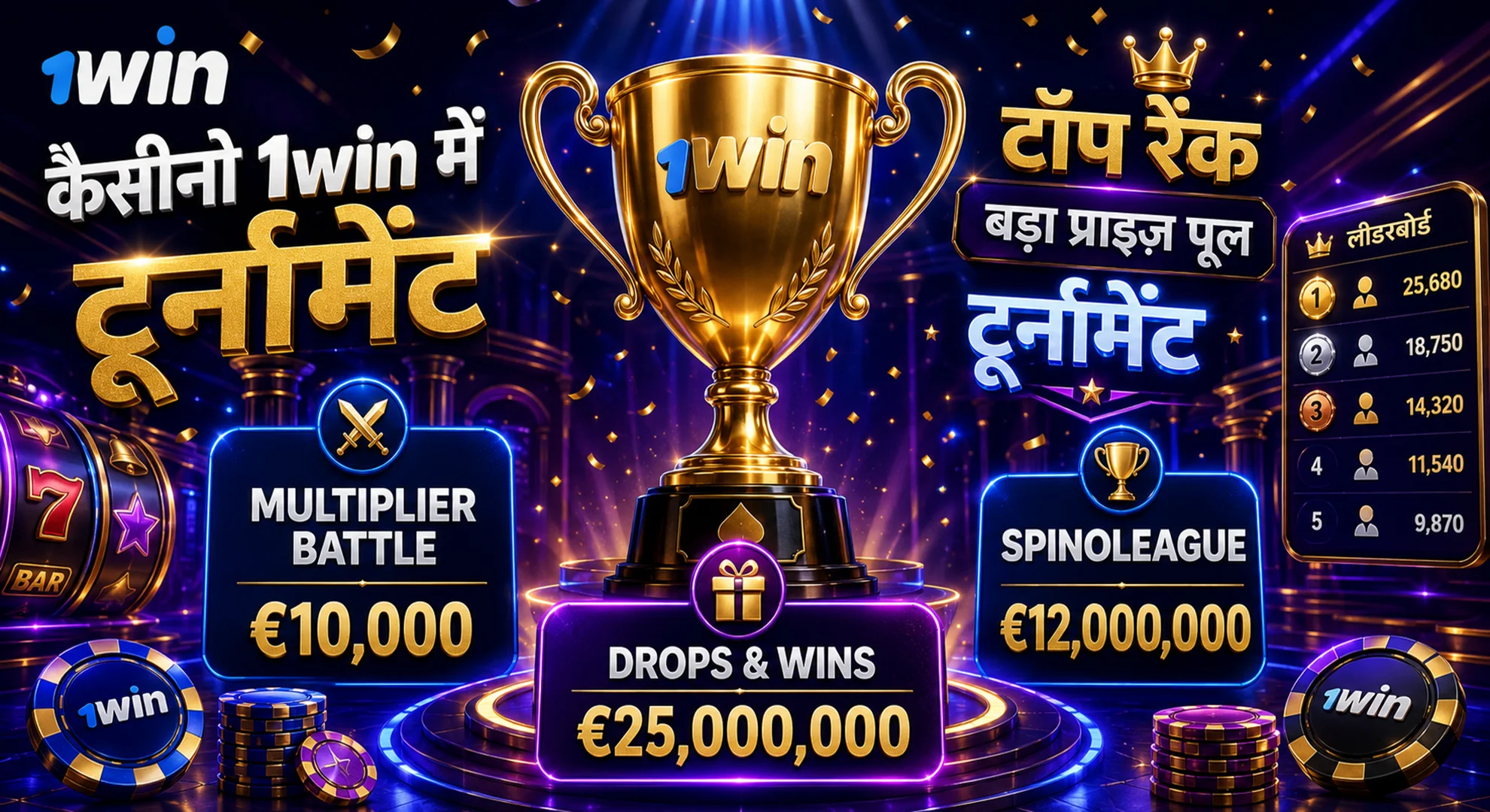 1win tournaments