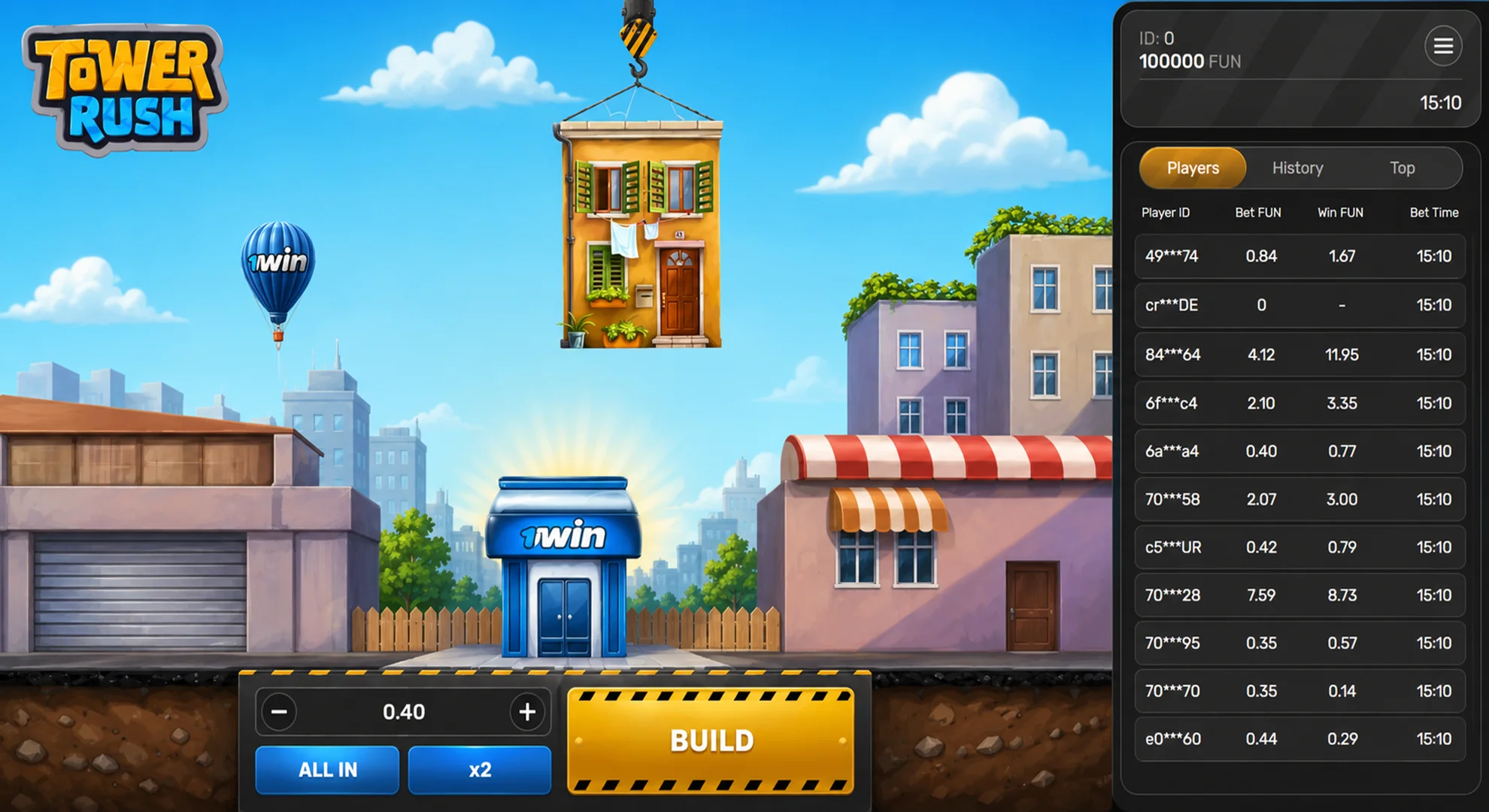 tower rush game